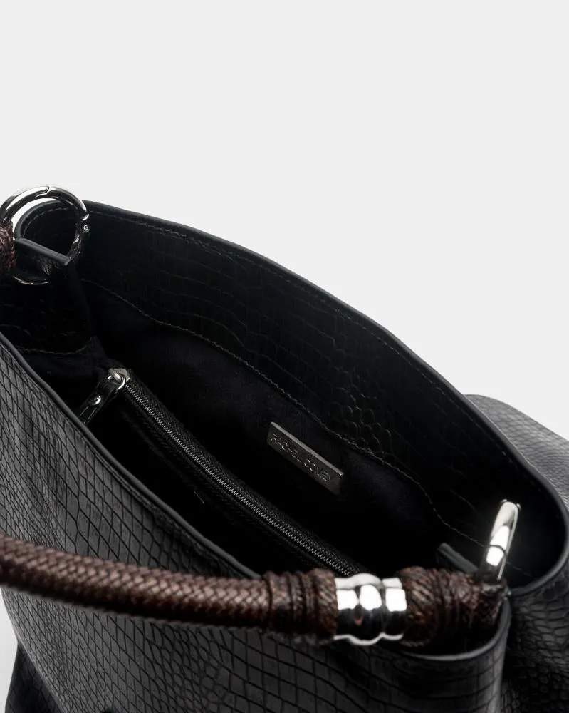 Atwood Bucket Bag in Black