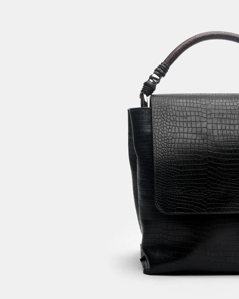 Atwood Bucket Bag in Black