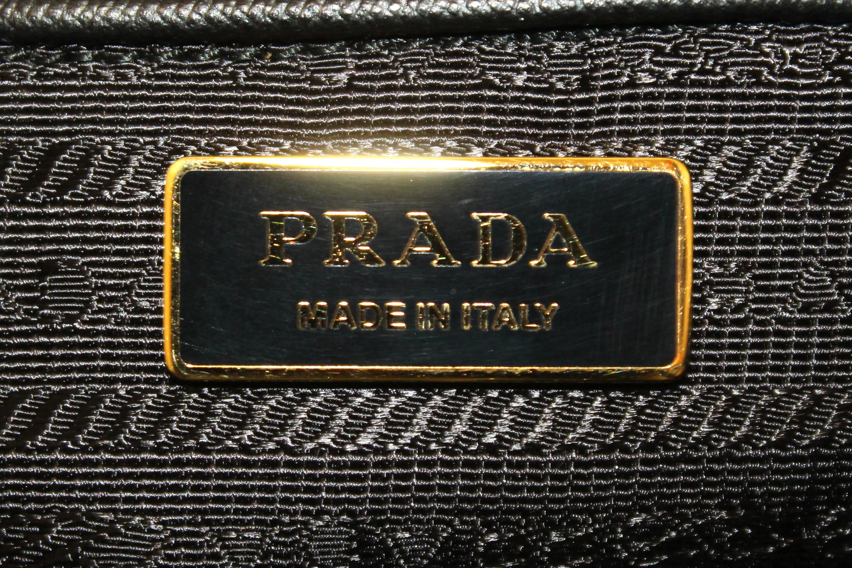 Authentic Prada Black Tessuto Nylon Robot Backpack