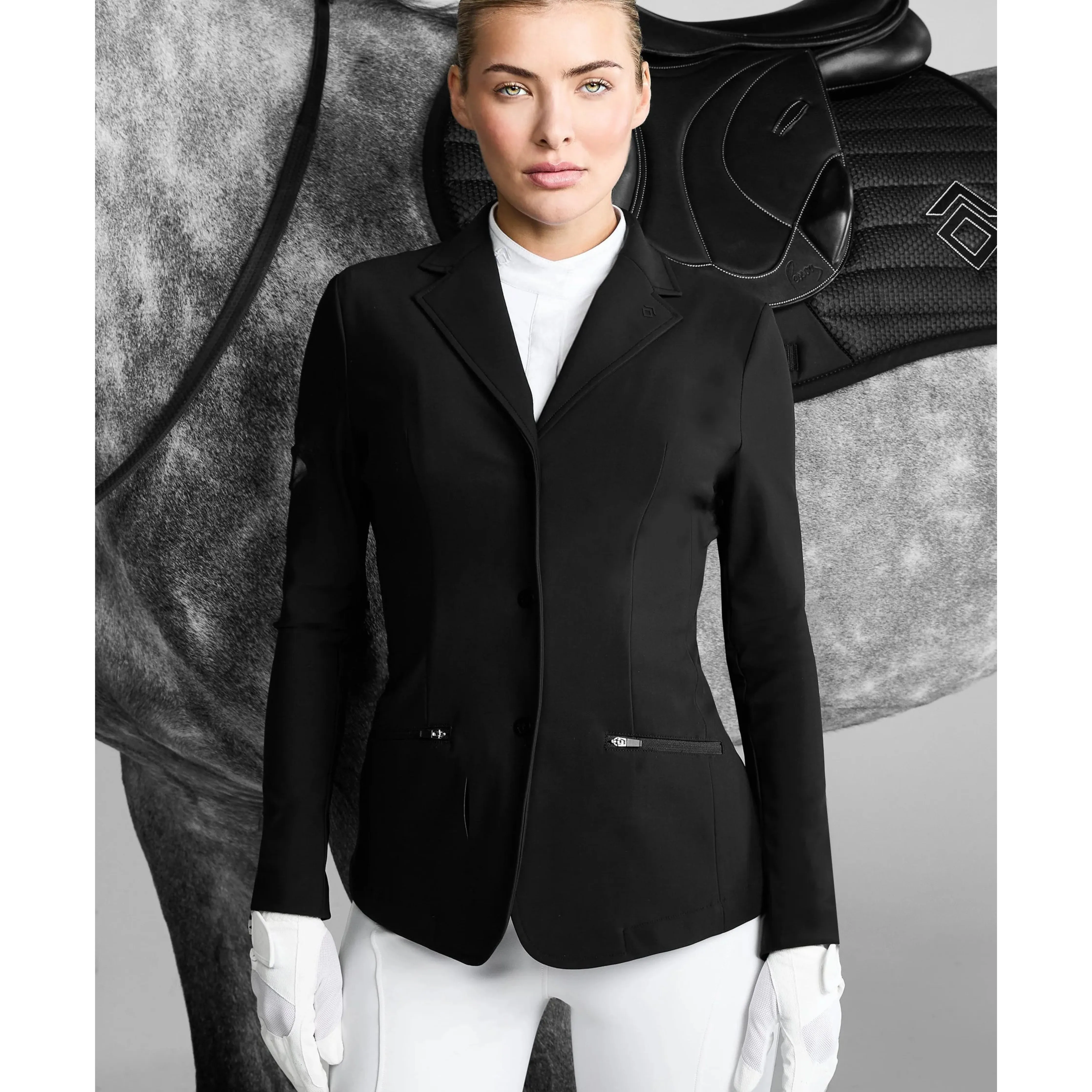 Aztec Diamond Performance Showjacket - Black
