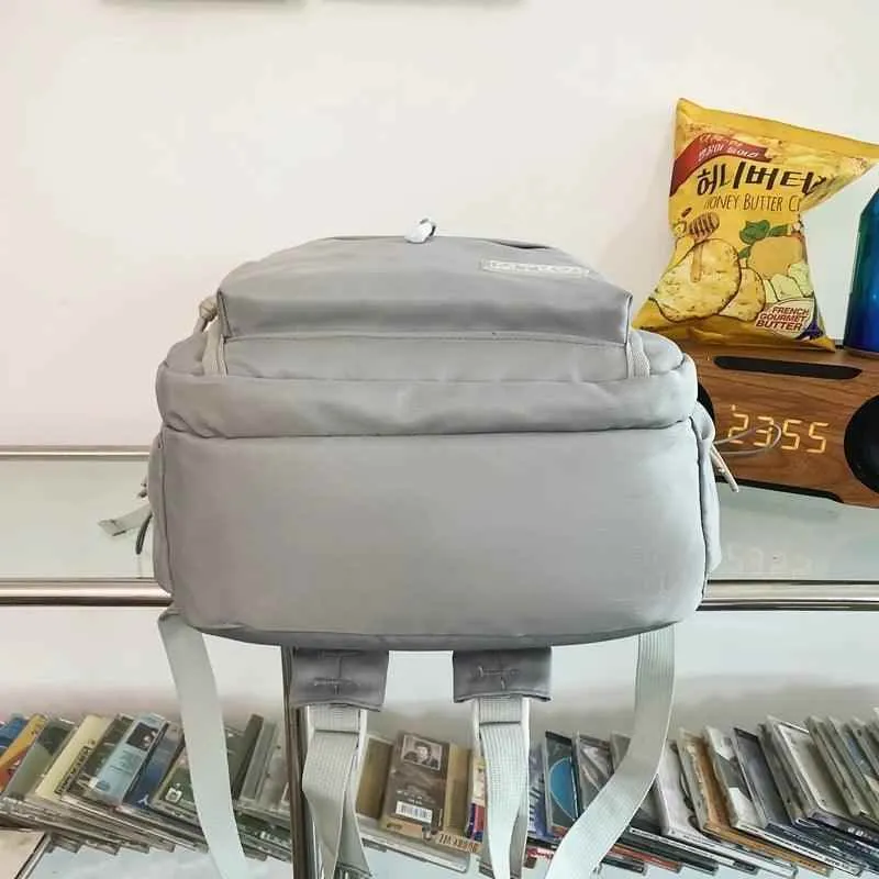 B3056 Cool Backpack - Fashion Large Capacity Nylon Travel Bag