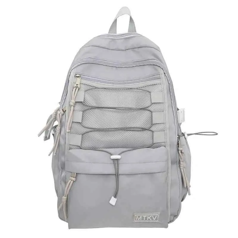 B3056 Cool Backpack - Fashion Large Capacity Nylon Travel Bag