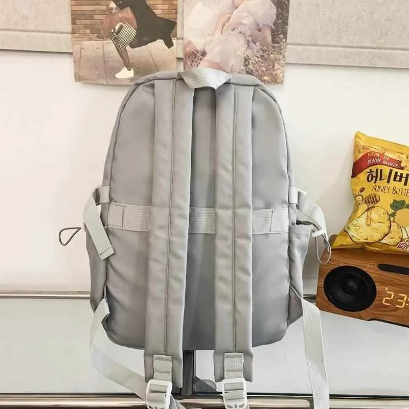 B3056 Cool Backpack - Fashion Large Capacity Nylon Travel Bag