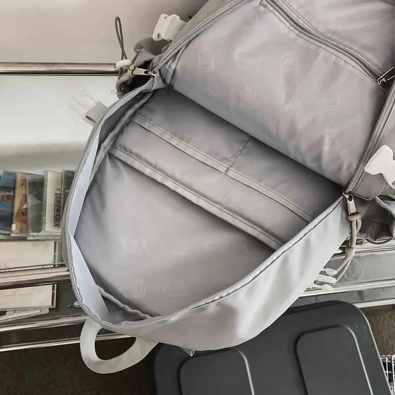 B3056 Cool Backpack - Fashion Large Capacity Nylon Travel Bag