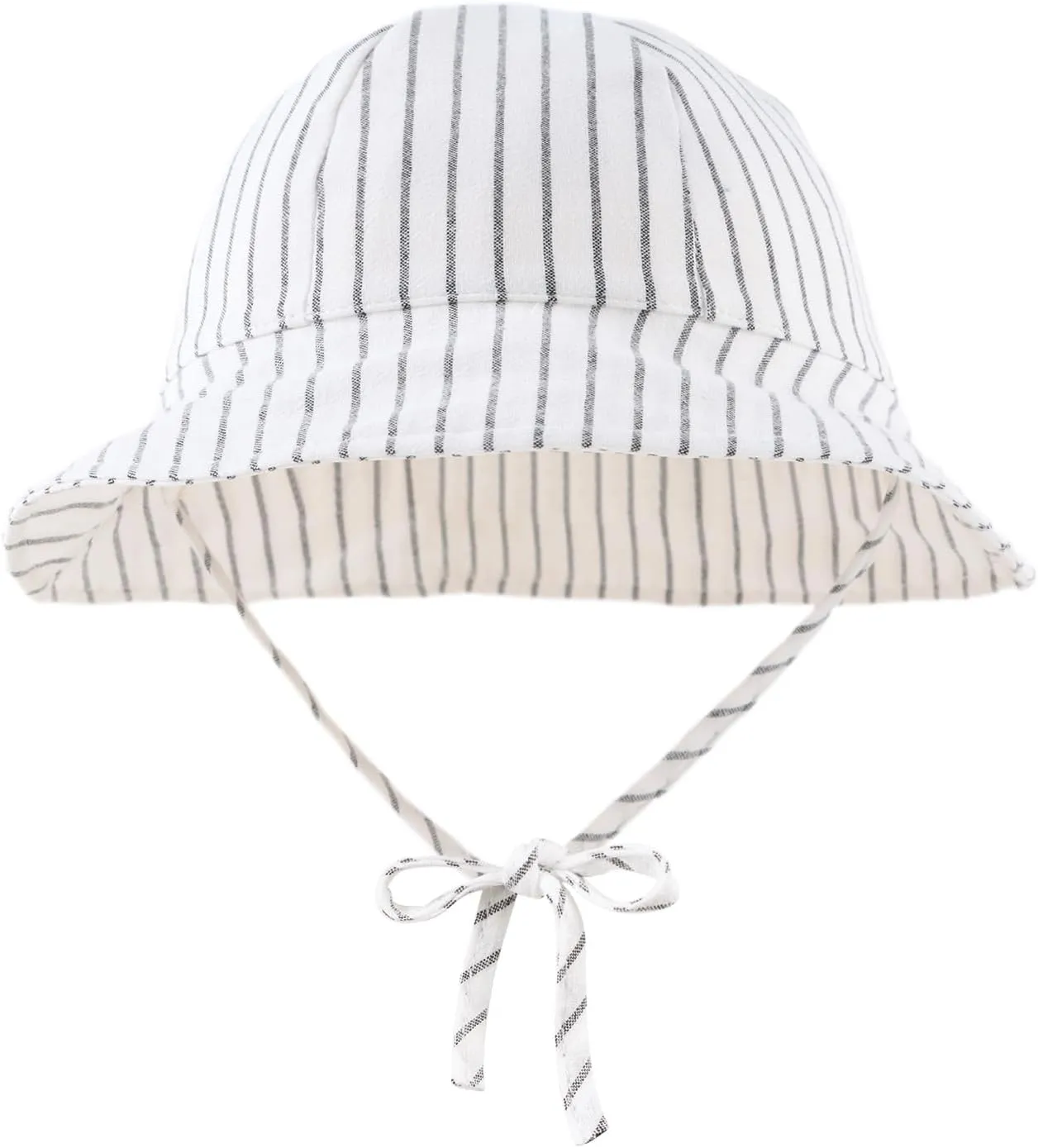 Baby Girl Sun Hat Infant Wide Brim Beach Hats Toddler Summer Bucket Hat Kids Outdoor Adjustable Hats