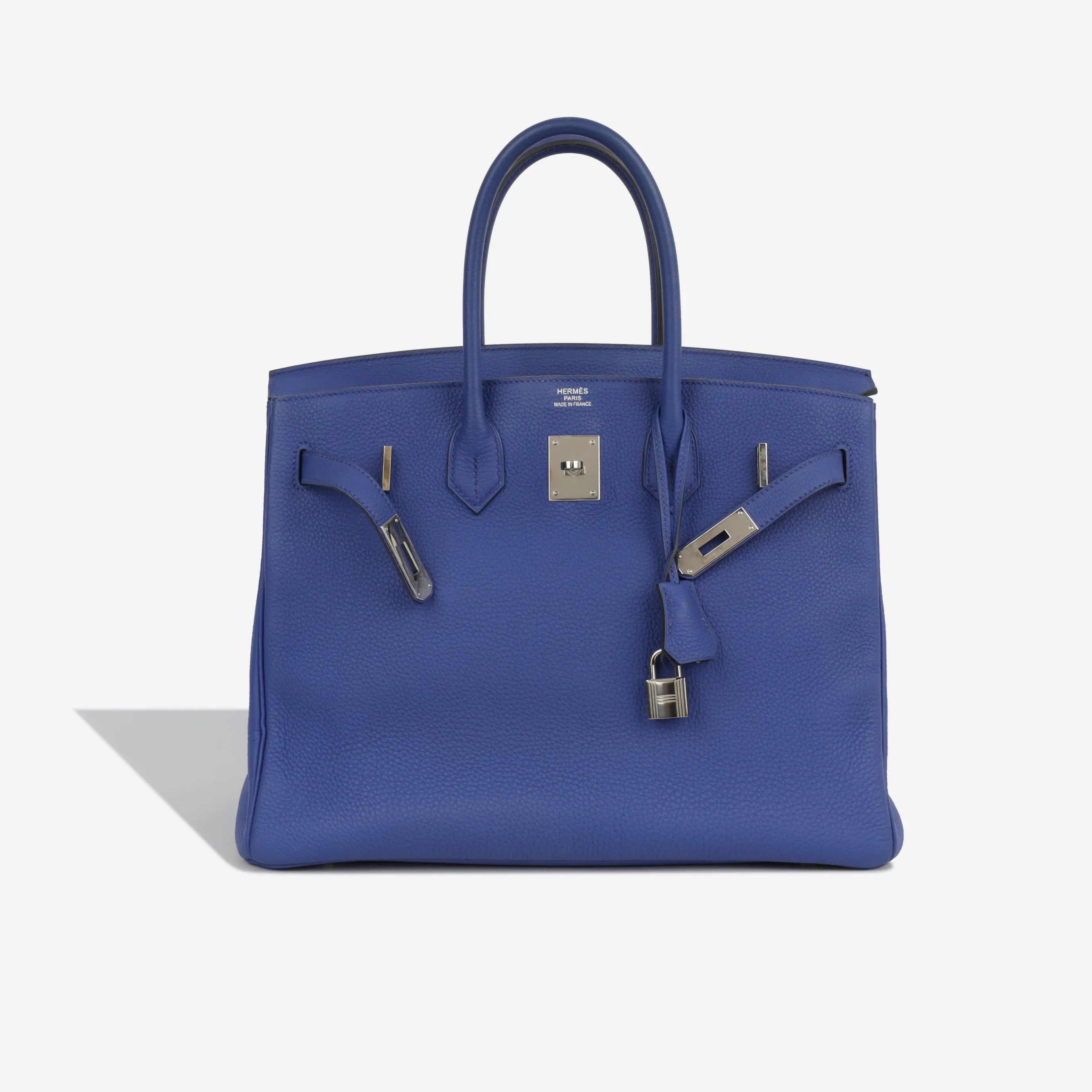 Birkin 35 - Bleu Electrique