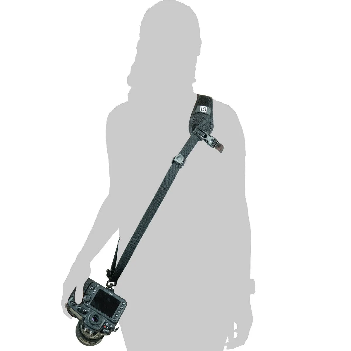 Black Rapid Curve Breathe Sling Strap