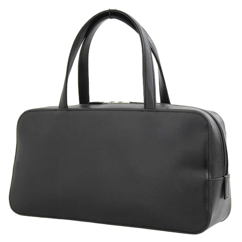 Burberry London Nova Check Nylon Leather Handbag