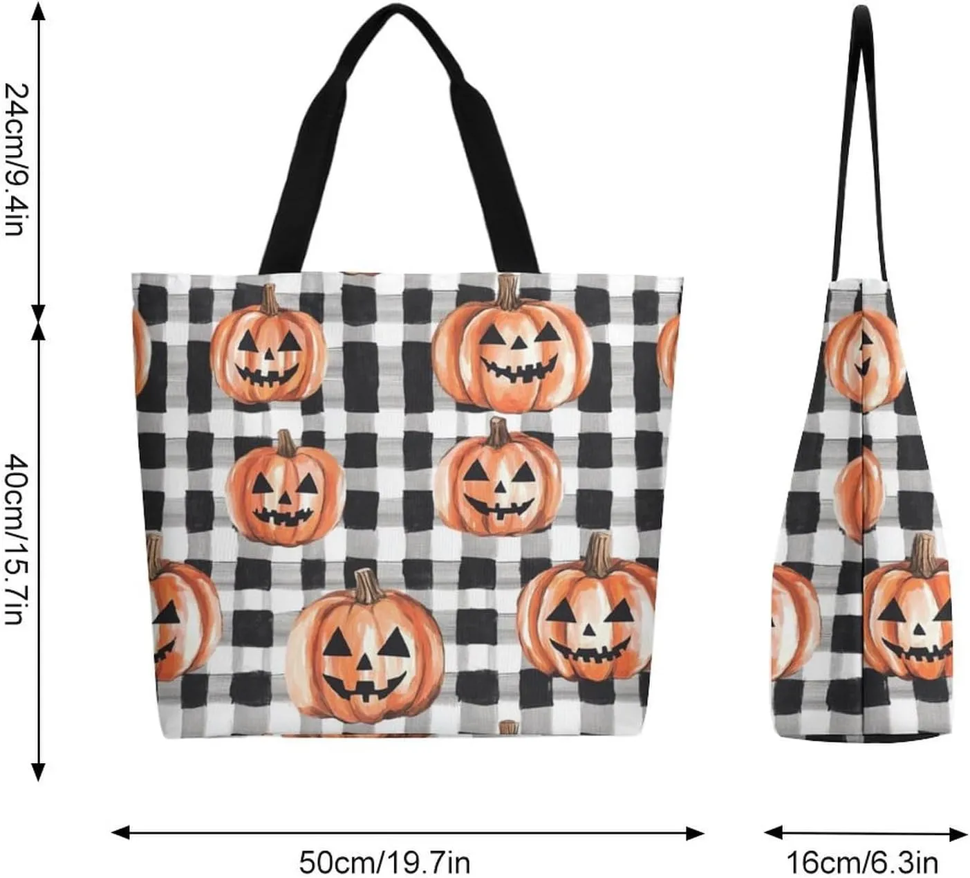 Canvas Tote Bag Large Women Casual Shoulder Bag Handbag Reusable Beach Shopping Grocery Bag For Outdoors