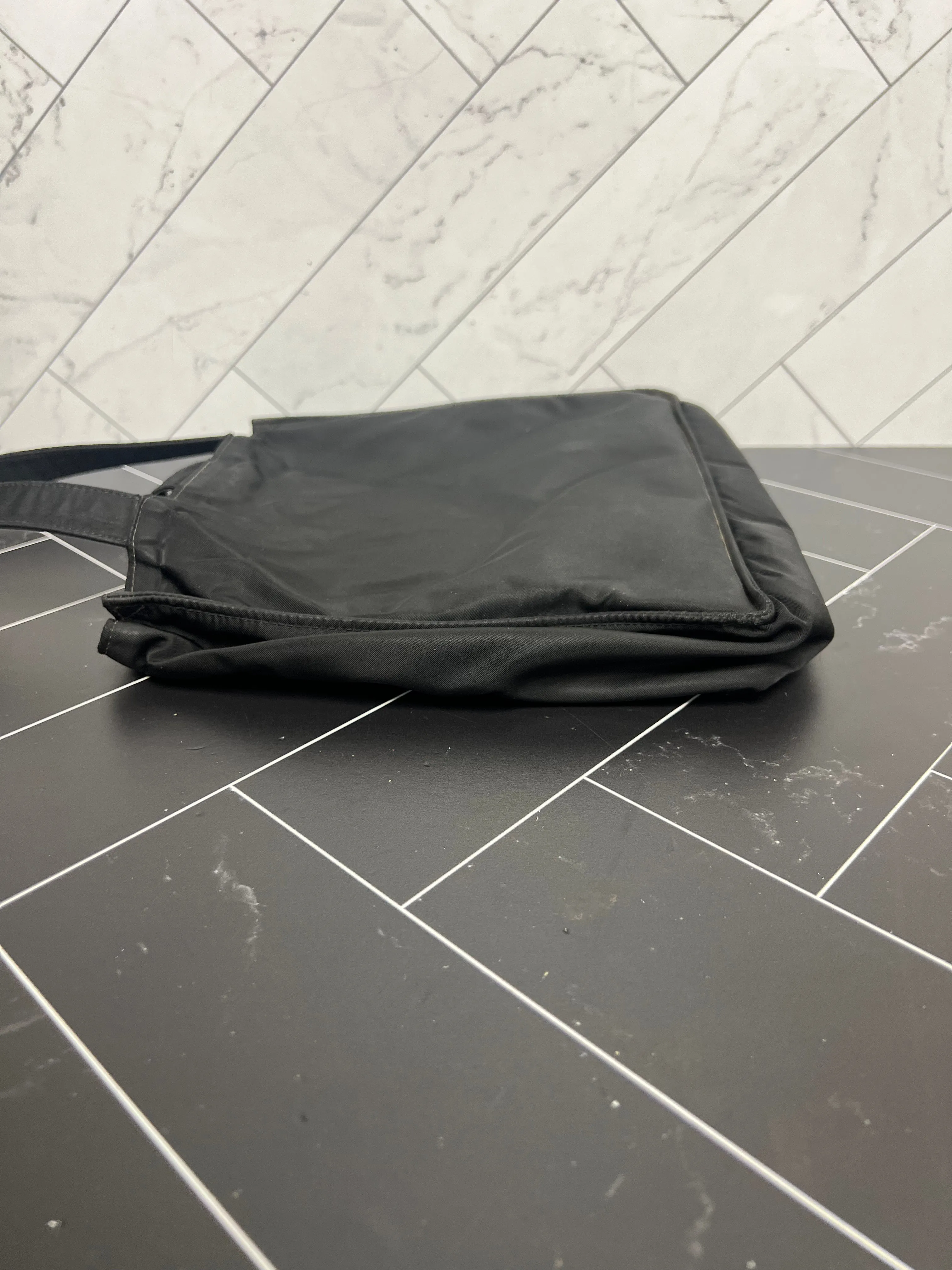 Chanel Black Nylon VIP Tote
