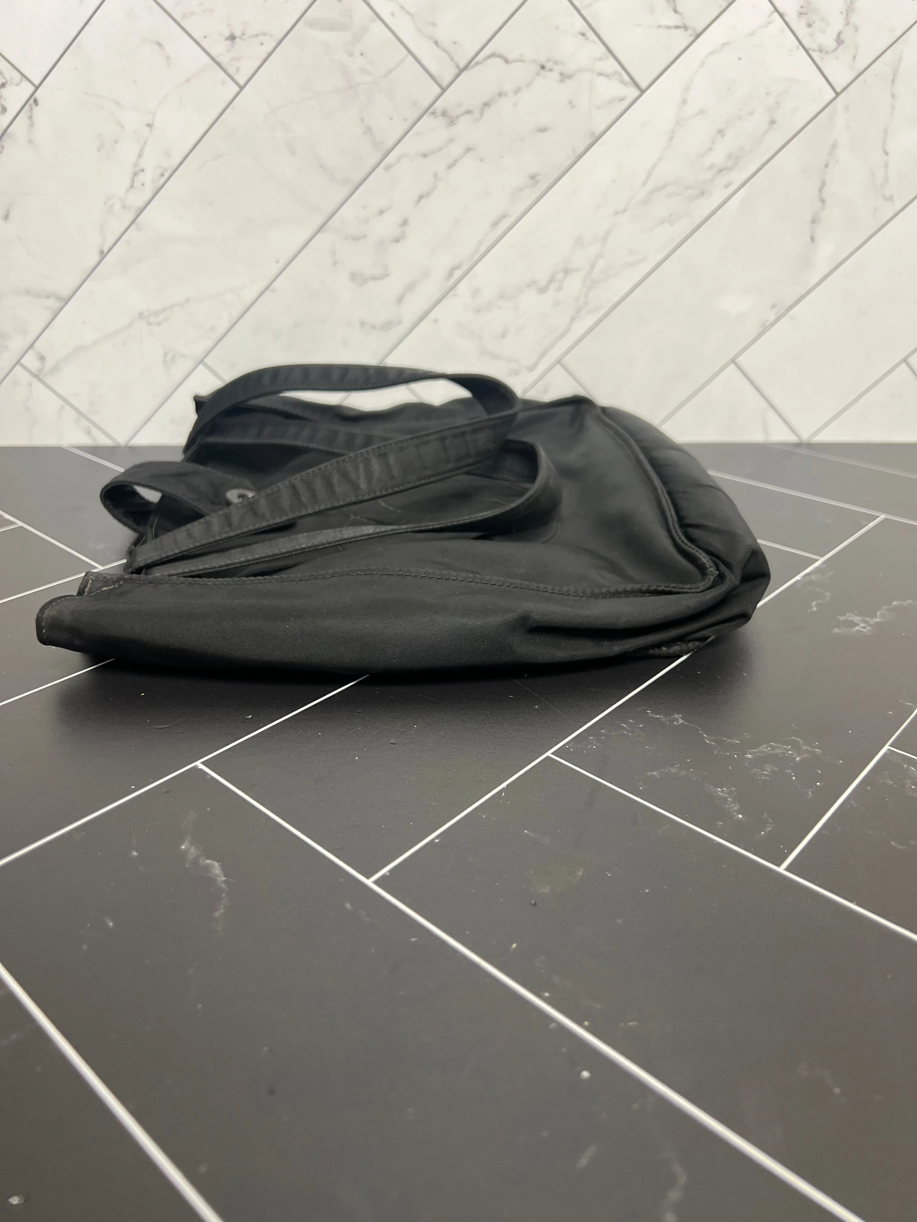Chanel Black Nylon VIP Tote