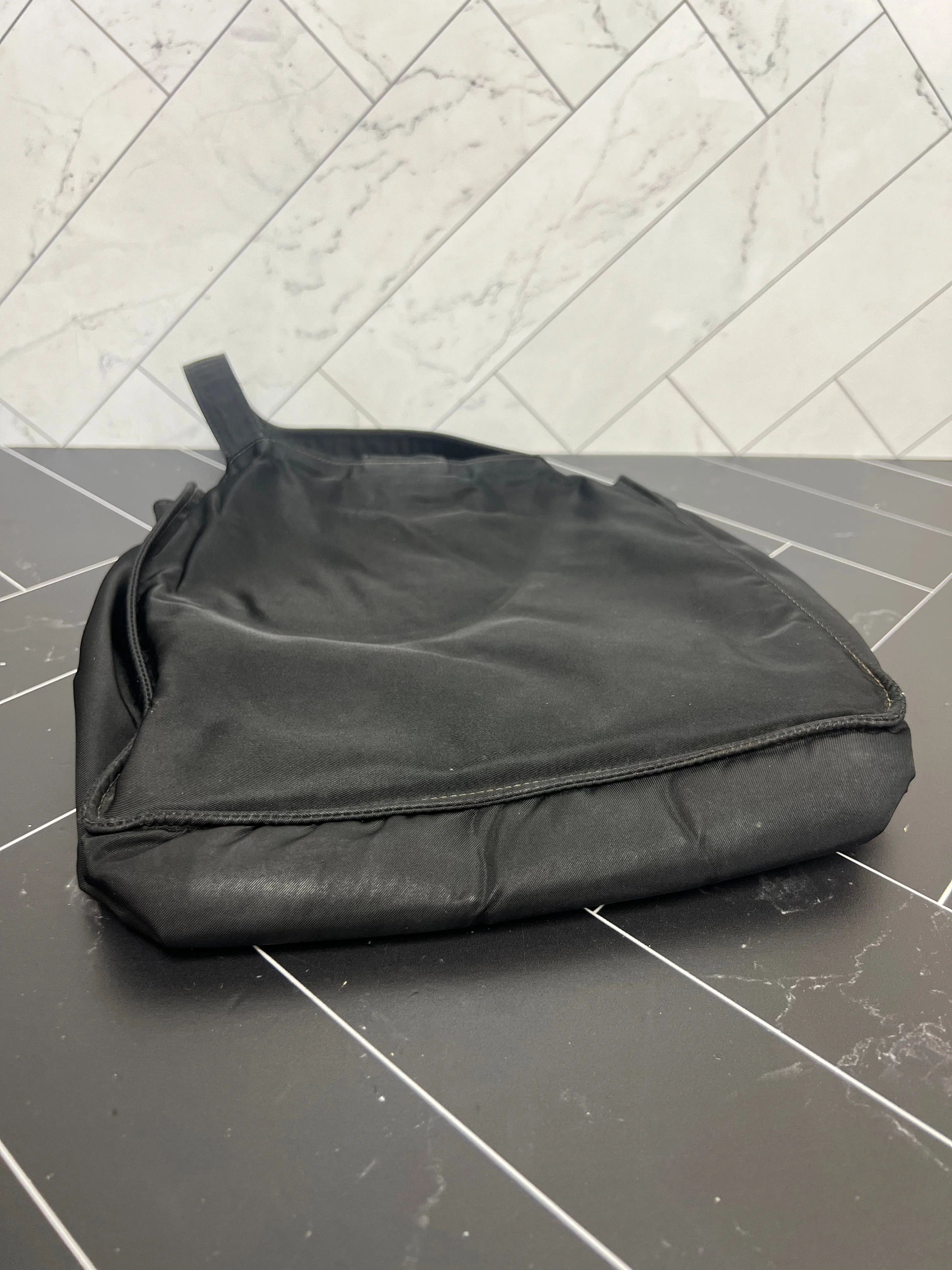 Chanel Black Nylon VIP Tote