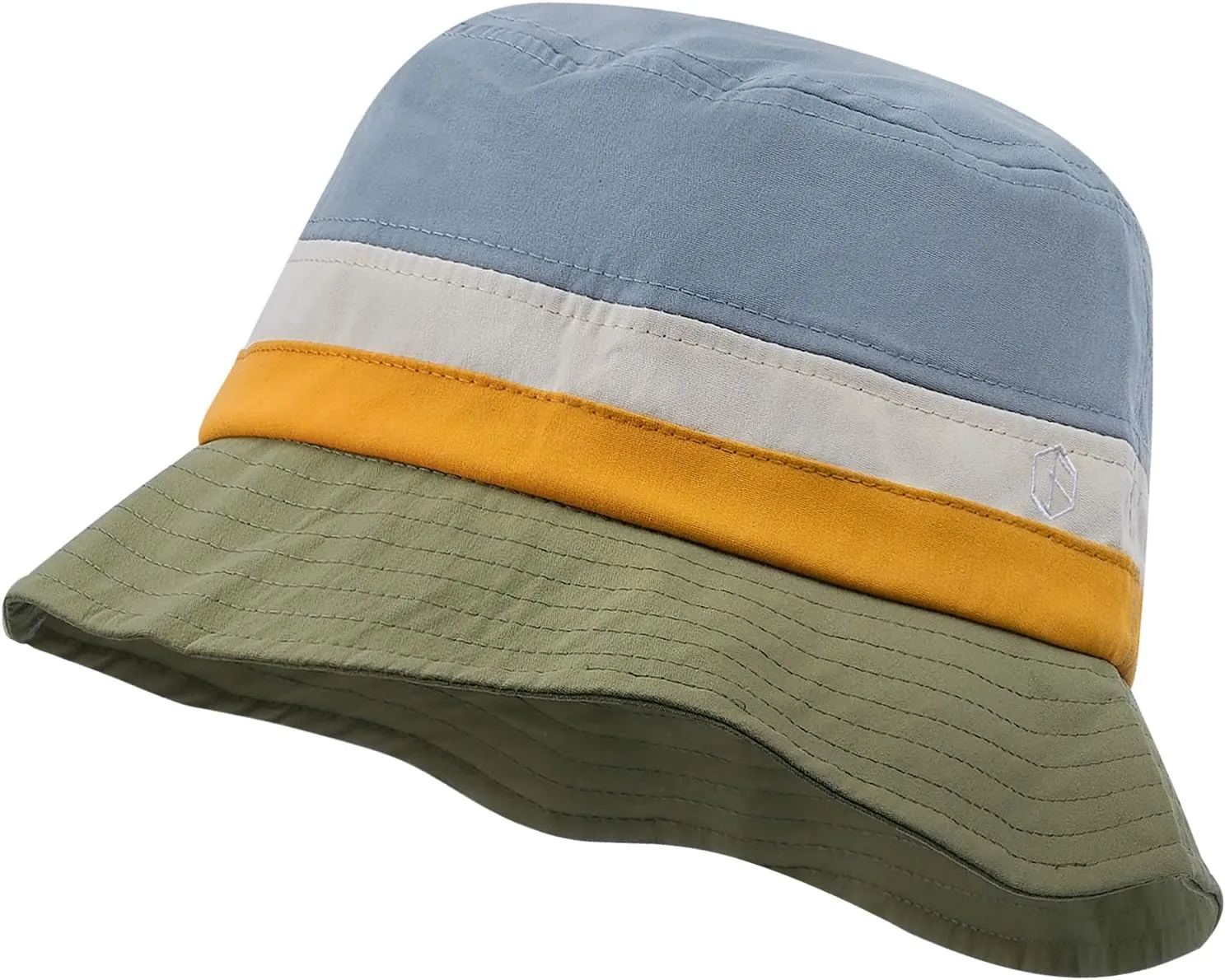 Clakllie Cotton Fisherman Cap Unisex Bucket Hat Foldable Lightweight UV Protation Caps Hiking Travel Hats Outdoor Sports Cap