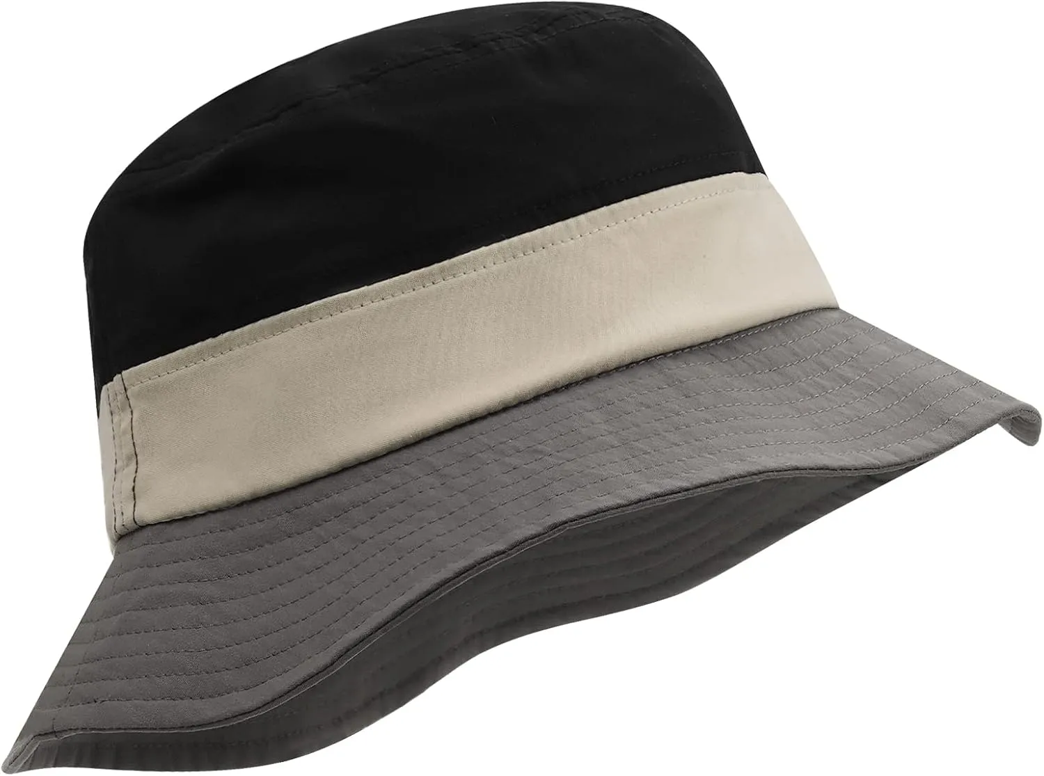 Clakllie Cotton Fisherman Cap Unisex Bucket Hat Foldable Lightweight UV Protation Caps Hiking Travel Hats Outdoor Sports Cap