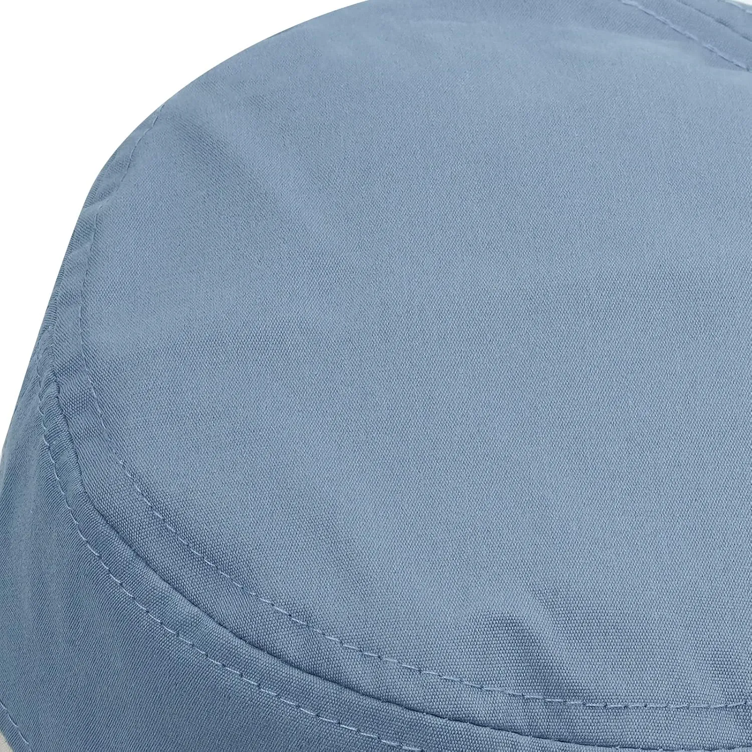 Clakllie Cotton Fisherman Cap Unisex Bucket Hat Foldable Lightweight UV Protation Caps Hiking Travel Hats Outdoor Sports Cap