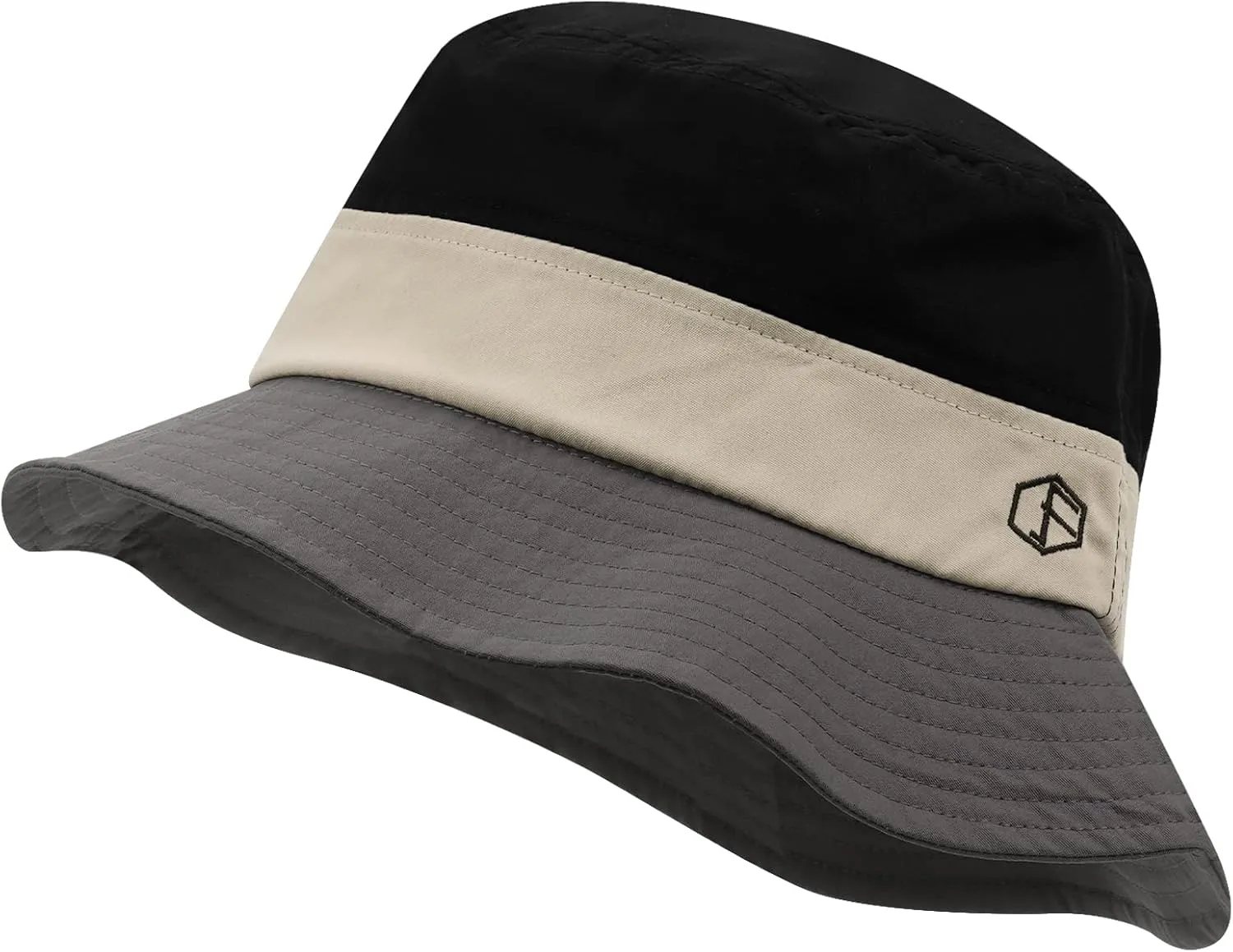 Clakllie Cotton Fisherman Cap Unisex Bucket Hat Foldable Lightweight UV Protation Caps Hiking Travel Hats Outdoor Sports Cap