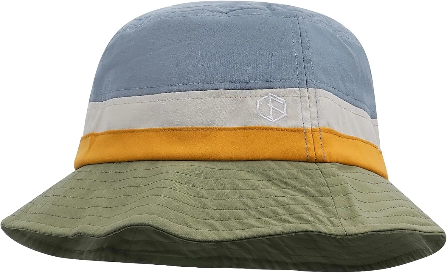 Clakllie Cotton Fisherman Cap Unisex Bucket Hat Foldable Lightweight UV Protation Caps Hiking Travel Hats Outdoor Sports Cap