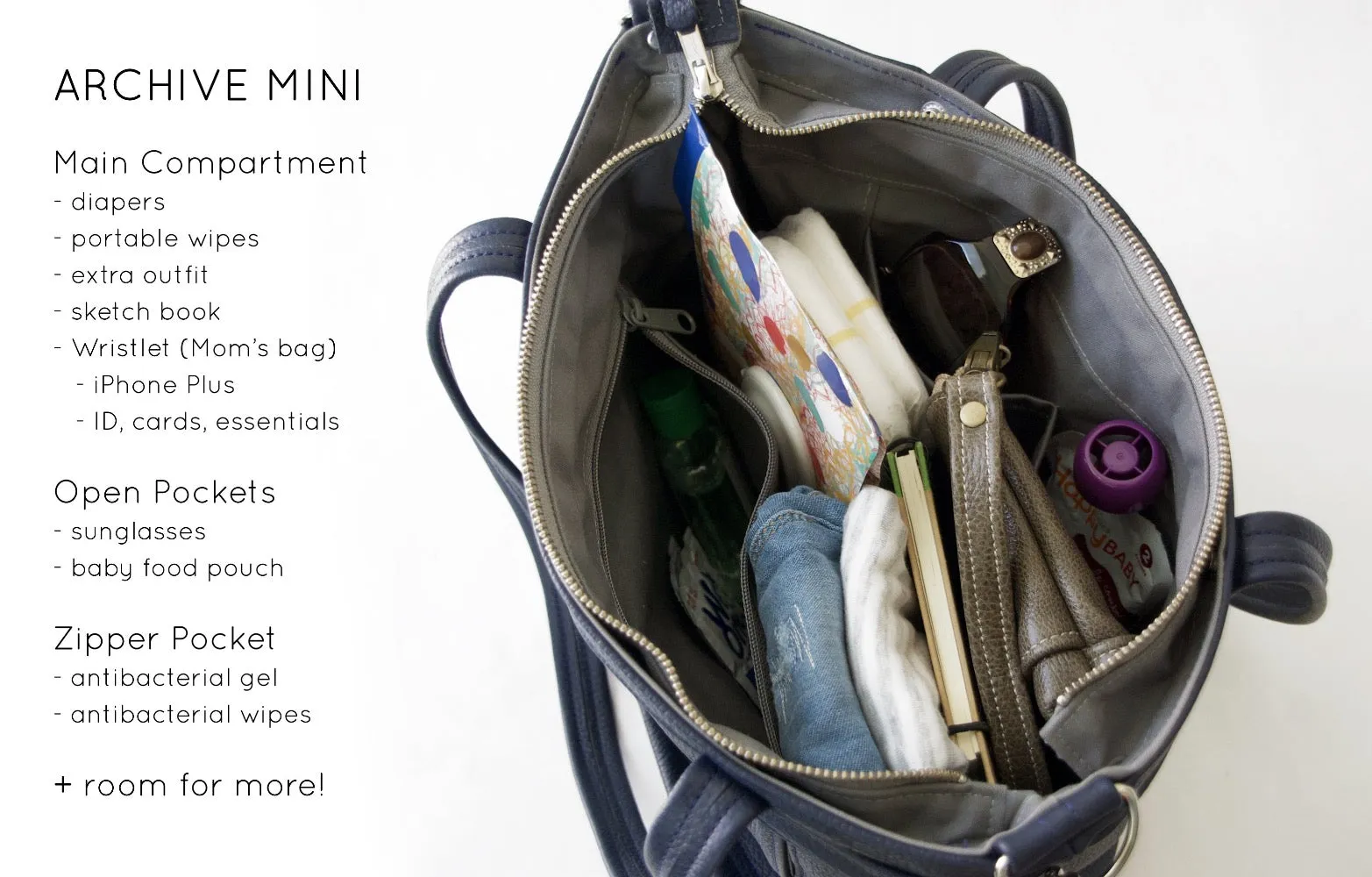 Custom Archive Mini Tote