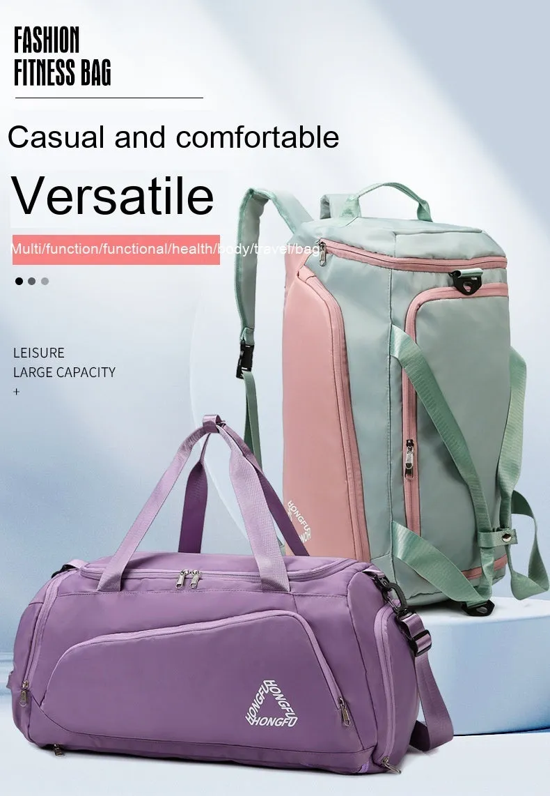 Dry Wet Separation Backpack Portable Large Capacity Travel Bag