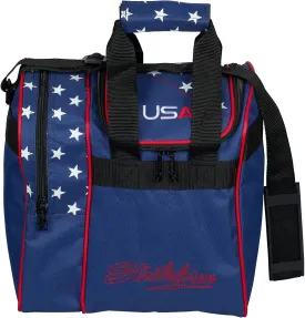 KR Strikeforce Rook Single Tote with Side Shoe Compartment - Holds One Ball and Pair of Shoes up to Size 11