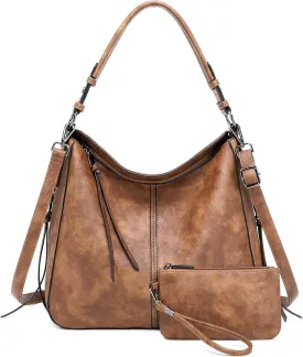 lapsting Hobo Bags for Women Handbags Purse Ladies Boho Shoulder Bag Crossbody Purses Faux Leather