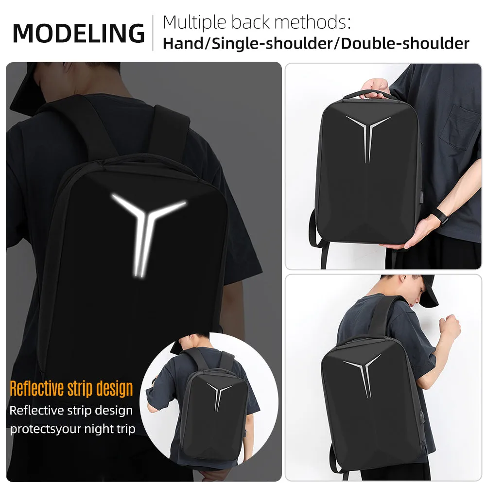 Large Capacity Hard Shell Backpack Waterproof