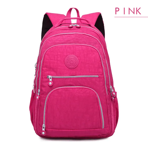 Large Capacity Travel School Nylon Waterproof Backpack
