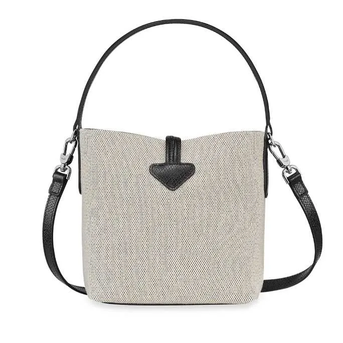 Longchamp Roseau Logo Bucket Bag