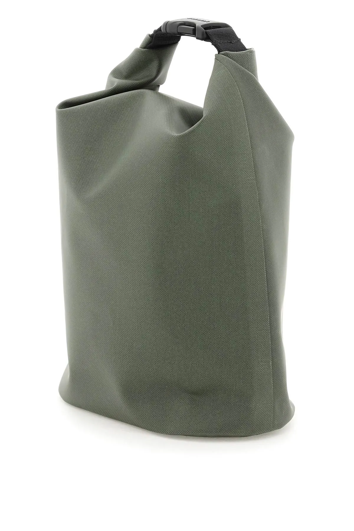 Men's Small Military Nylon Handbag in Green | FMLUG0007W0173