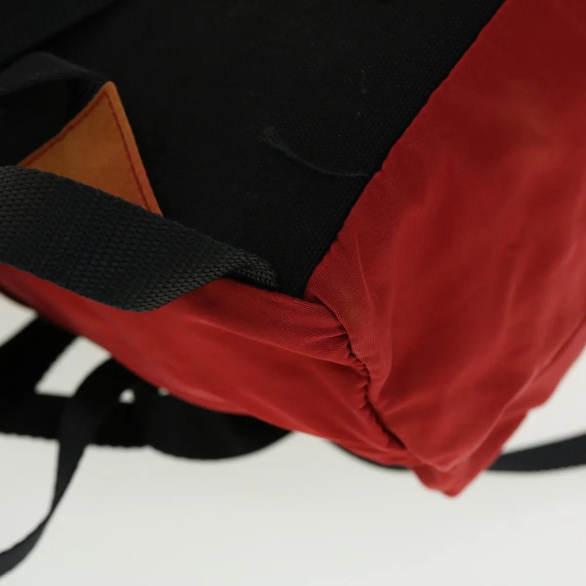 PRADA Backpack Nylon Red  bs5480