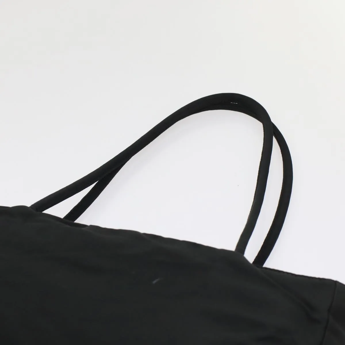 PRADA Hand Bag Nylon Black  49026