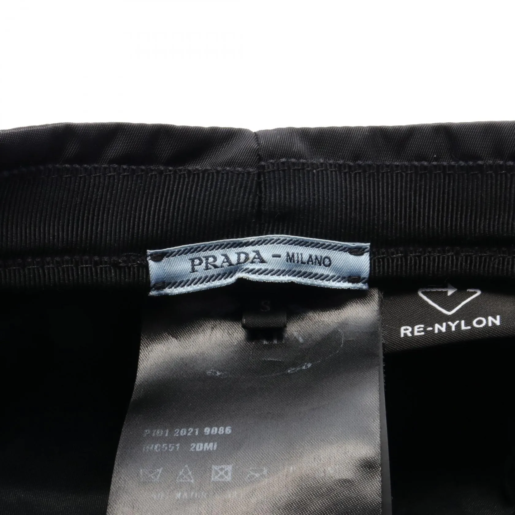 Prada Re-Nylon Hat Black