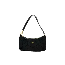 Prada Tessuto Nylon Chevron Quilted Mini Bag