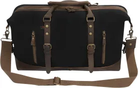 Rothco Canvas Medic Bag Crossbody Shoulder Bag with Leather Closing Straps