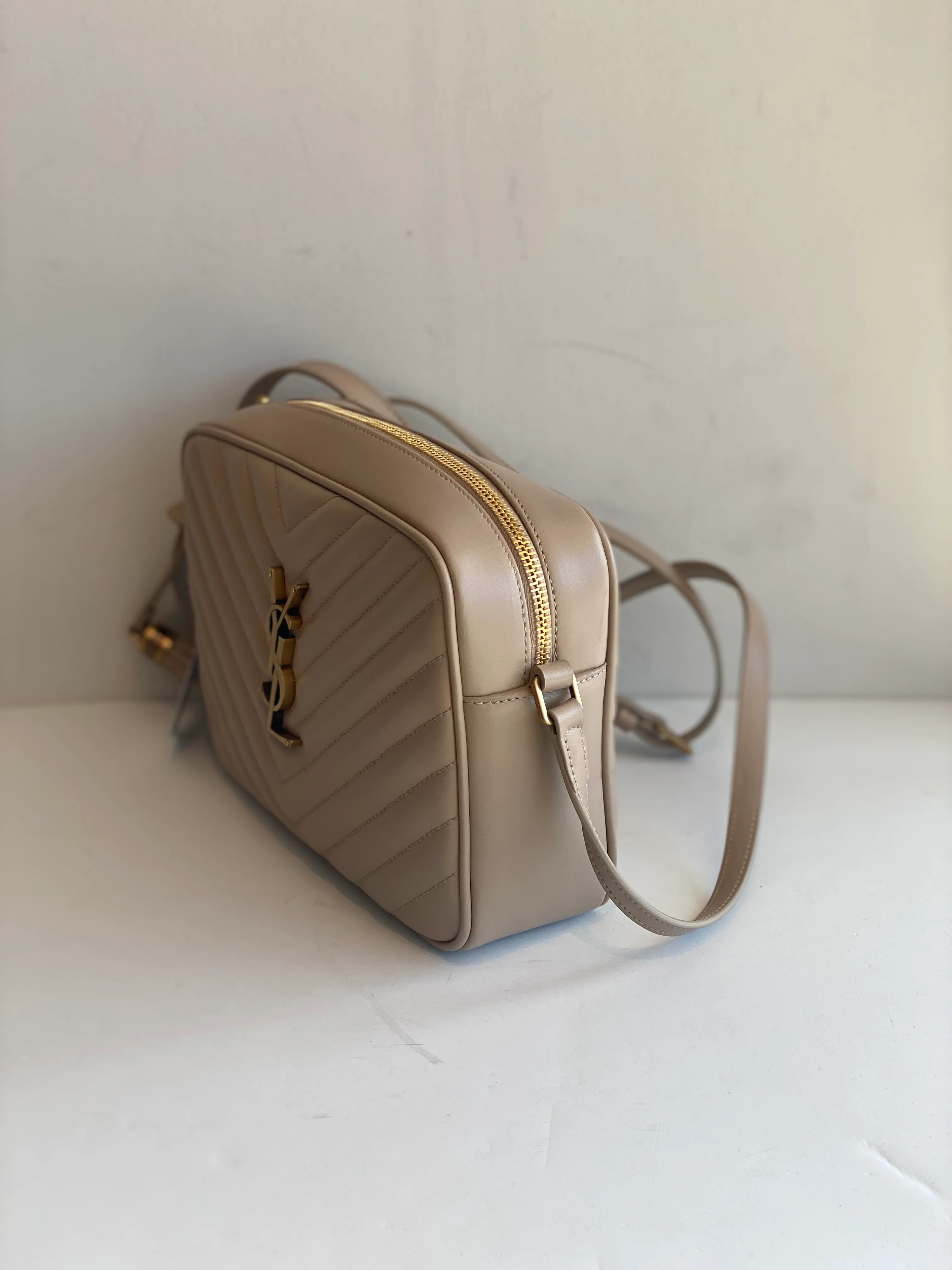Saint Laurent Lou Matelassé Camera Bag