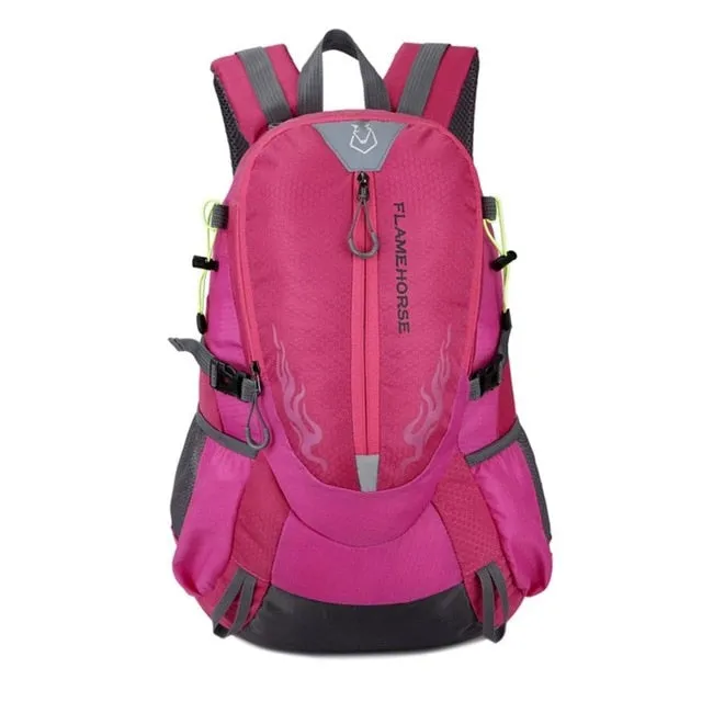 Sidiou Group Outdoor Hiking Backpack Waterproof Nylon Bag Large Capacity Travel Bag Mountain Bag