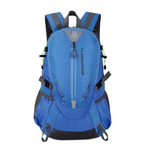 Sidiou Group Outdoor Hiking Backpack Waterproof Nylon Bag Large Capacity Travel Bag Mountain Bag