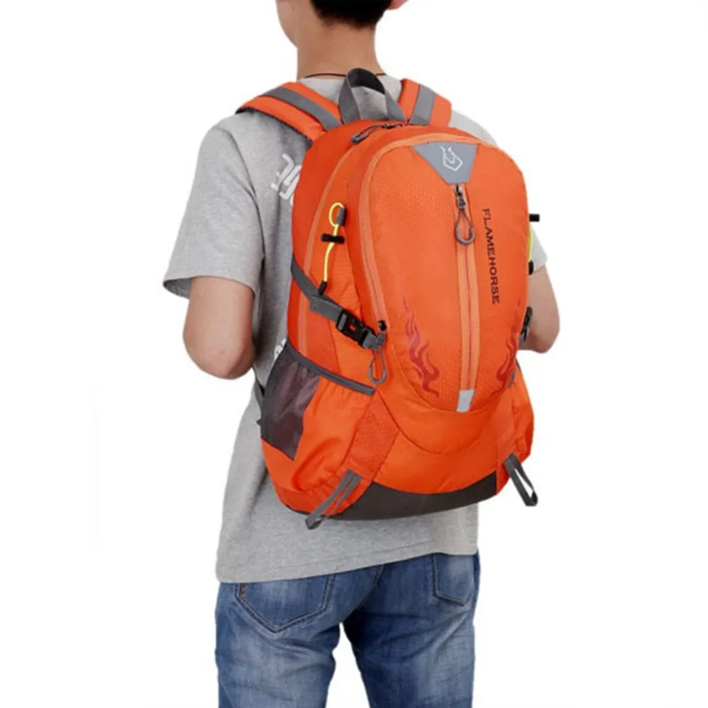 Sidiou Group Outdoor Hiking Backpack Waterproof Nylon Bag Large Capacity Travel Bag Mountain Bag
