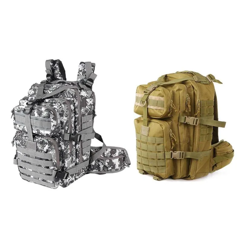 Sidiou Group Oxford waterproof fabric Outdoor Military Tactical  Breathable Mesh Backpack