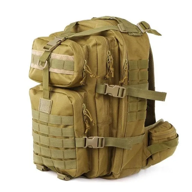 Sidiou Group Oxford waterproof fabric Outdoor Military Tactical  Breathable Mesh Backpack