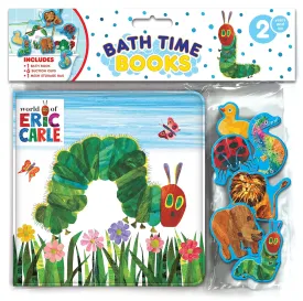 The World of Eric Carle Bath Time Books - Activity Books for kids, Bath book, 6 Padded suction cups, 1 Mesh bag Bath Book  Picture Book, February 28, 2020