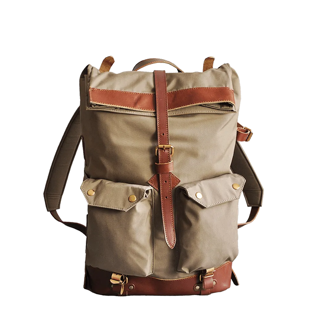 TRAVEL BACKPACK - khaki