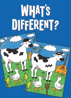 What's Different? (Dover Little Activity Books: Puzzles) Paperback  August 29, 2002