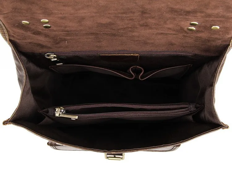 YAAGLE Male Multi-functional Genuine leather travel Backpack Satchel YG7283